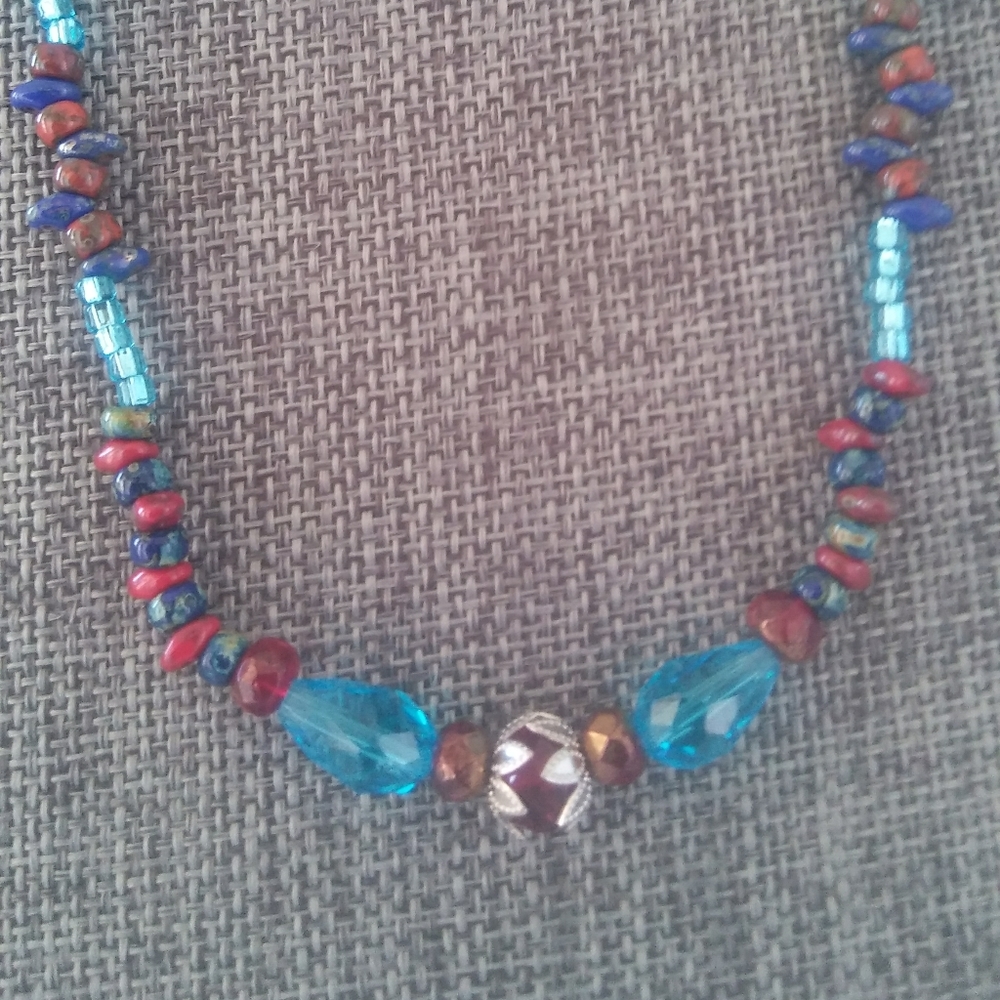 Crystal Beaded Necklace